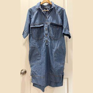 Banana Republic Denim Dress with POCKETS! | Sz M